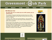 Tablet Screenshot of greenmontoakpark.com